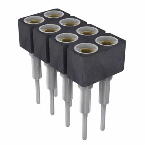 CONN SOCKET 8POS 0.1 GOLD PCB
