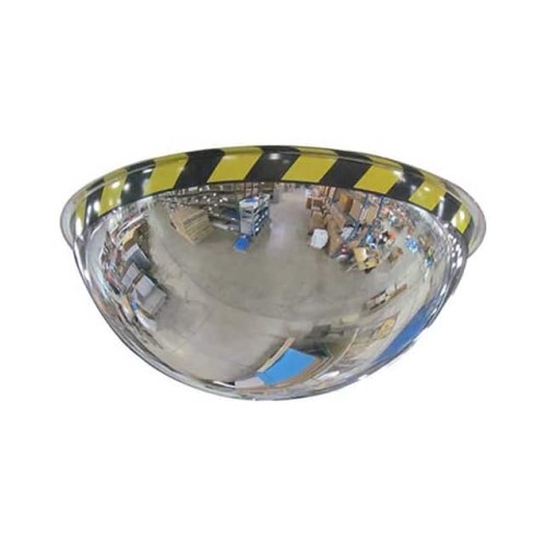 ACRYLIC FULL DOME W/SAFETY BORDE