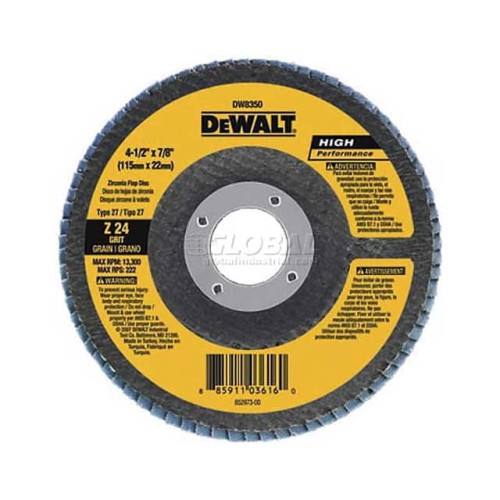 DEWALT FLAP DISC TYPE 27 4-1/2X5
