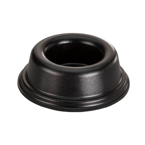 BUMPER RECE .81" DIA X .0" BLK