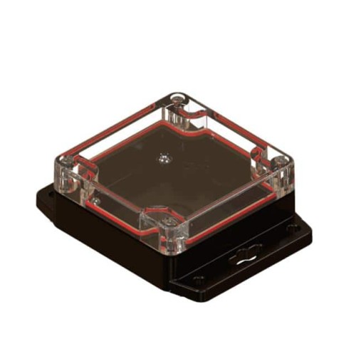 PLASTIC BOX ENCLOSURE WITH FLANG