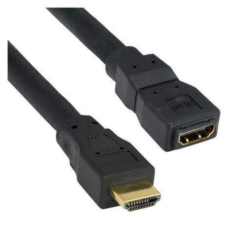 15' 24AWG HDMI Ext Type-A M/F