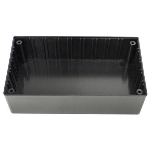 BOX ABS BLACK 5.315"L X 2.953"W