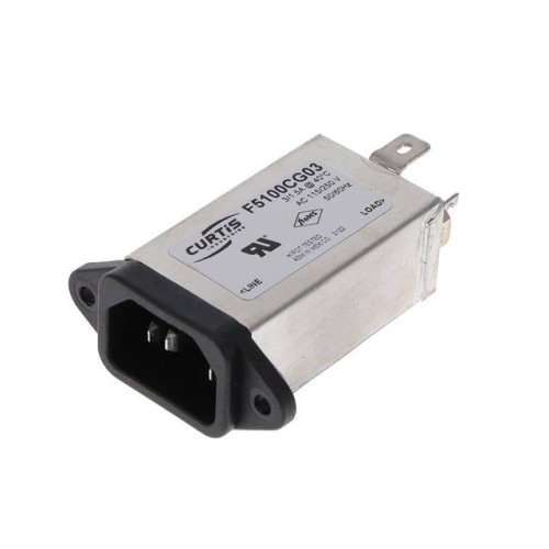 PWR ENT RCPT IEC320-C14 PANEL QC
