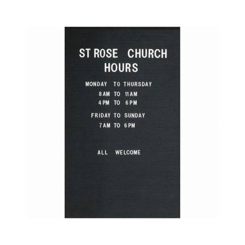REMOVABLE VINYL LETTER BOARD, 30