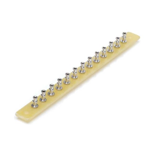 6 TERMINAL STRIP WITH 13 TURRETS