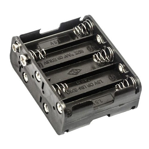 BATT HOLDER AA 10 CELL SNAP