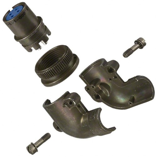 CONN PLUG FMALE 4P SOLDER CUP