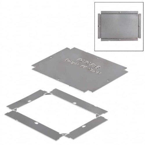 SHIELD RF REMOVBL 1 X 1.5 X .25"