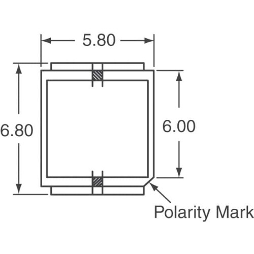 LED 625NM RED WTR CLR 6MM SQ SMD