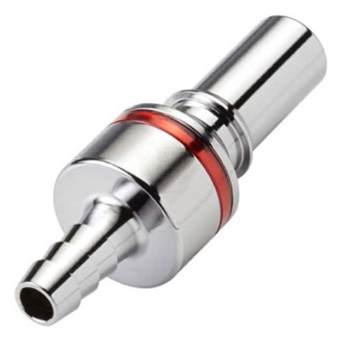 LIQUID CONN 1/4SAE VALVED INSERT