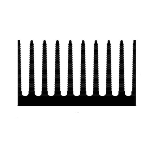 EXTRUDED HEATSINK 90X200MM