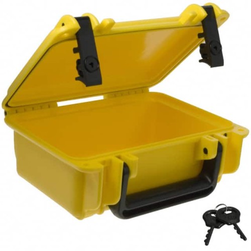 CASE PLAS YLW 8.700"L X 7.450"W
