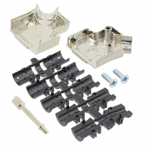 D SUB SIDE ENTRY METAL HOOD 9 PO