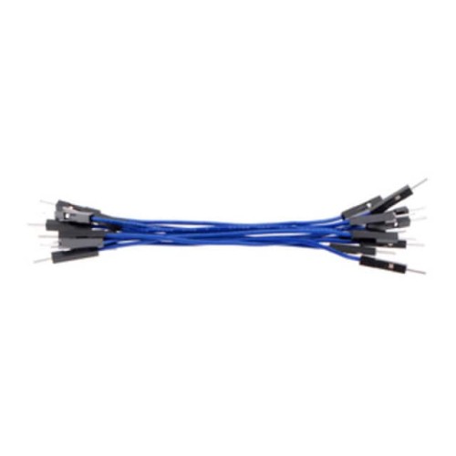 JMPR WIRE 10-PACK M-M 3" BLUE