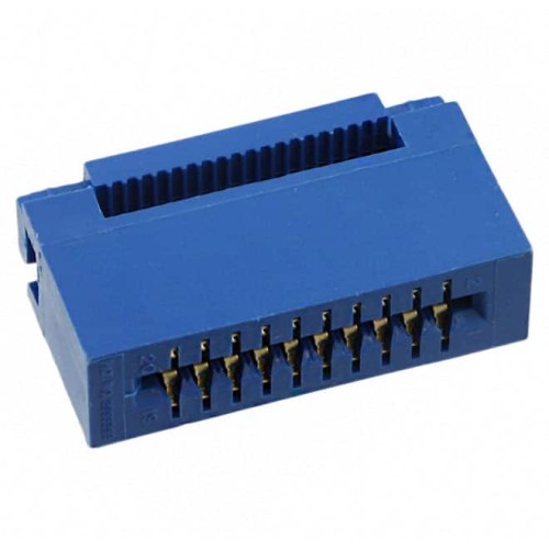 CONN EDGE DUAL FMALE 20POS 0.100