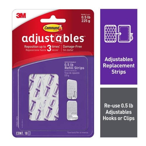 COMMAND ADJUSTABLES REPOSITIONAB