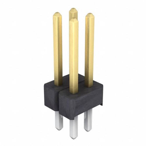 CONN HEADER VERT 4POS 2.54MM