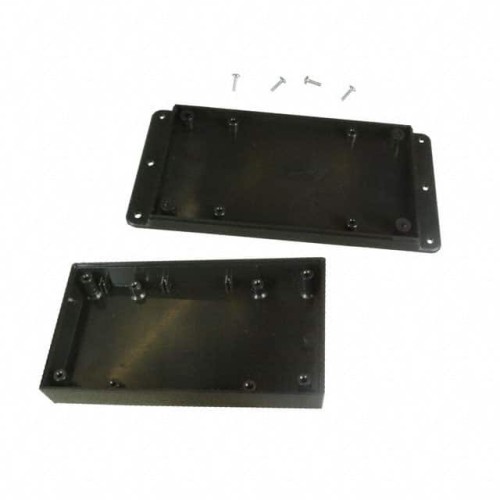 BOX ABS BLACK 5.620"L X 3.250"W