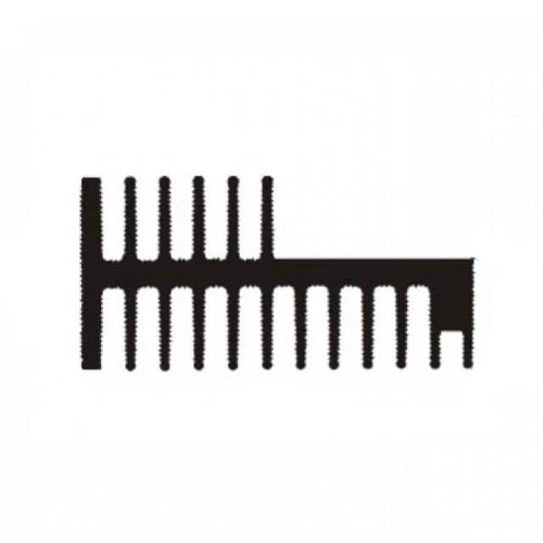 EXTRUDED HEATSINK 131.8X200MM