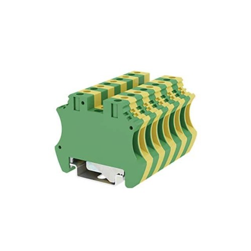 RAIL TERM BLK GROUND, 10-26AWG