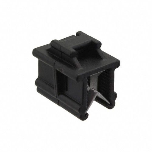CABLE TIE HLDR SGL EDGE MNT BLK