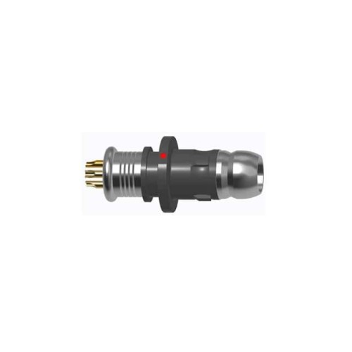 PLUG PUSH-PULL 6POS SLDR PNLMT