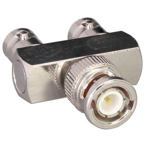 BNC MALE TO BNC FML T ADAPTER