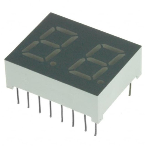 DISPLAY 7-SEG 0.4" DBL RED 16DIP