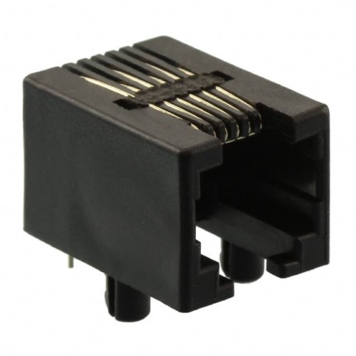 CONN MOD JACK 6P6C R/A SHIELDED