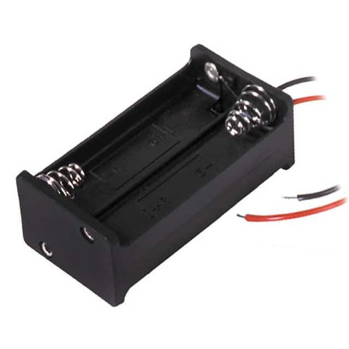 BATT HOLDER AA 4 CELL 6" LEADS