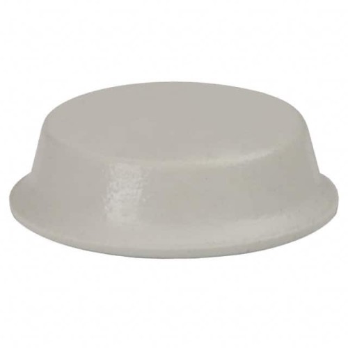 BUMPER CYLINDRICAL 0.5" DIA WHT