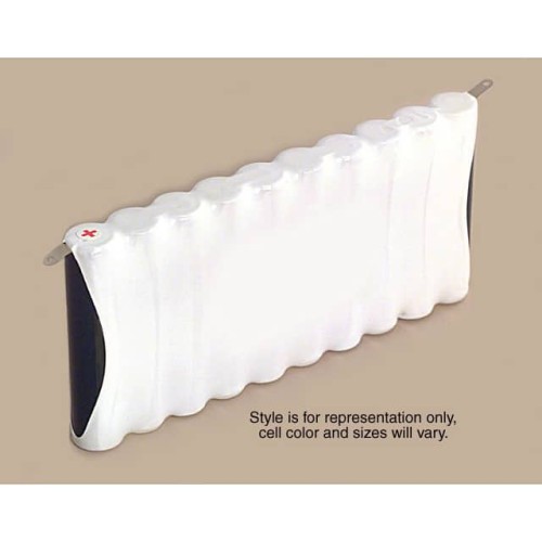 BATTERY PACK NICAD 12V 1/3 AA