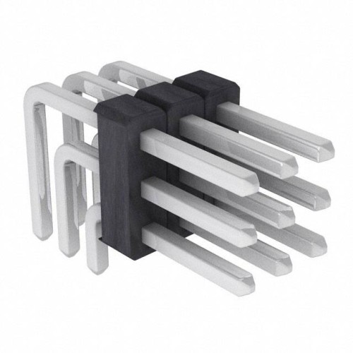 CONN HEADER R/A 9POS 2.54MM