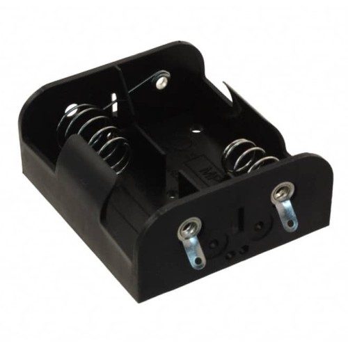 BATT HOLDER C 2 CELL SOLDER LUG