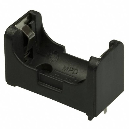 BATT HOLDER 1/2AA 1 CELL PC PIN