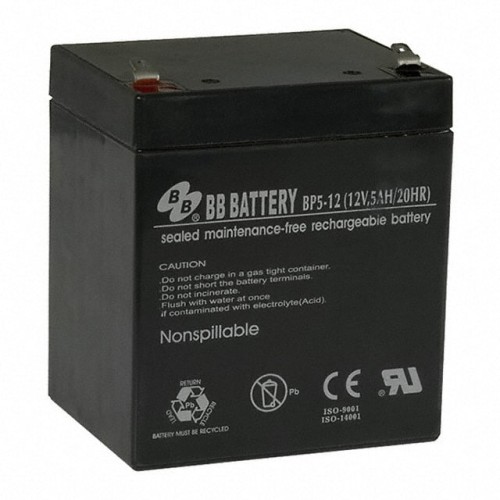 BATTERY LEAD ACID 12V 5AH