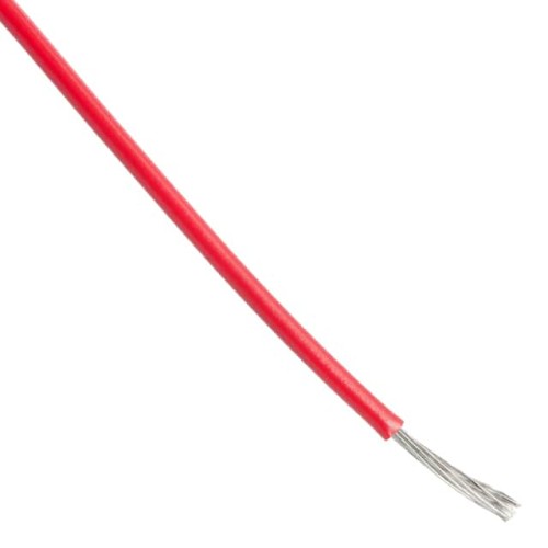HOOK-UP STRND 20AWG RED 500'
