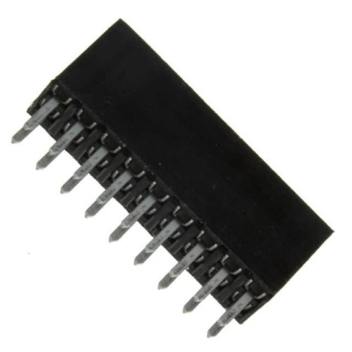 CONN RCPT 18POS 0.1 GOLD PCB