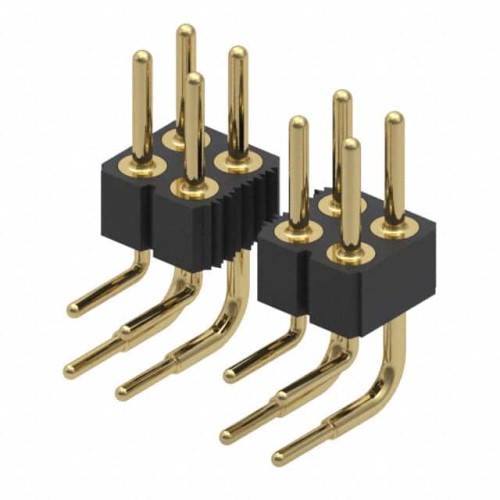 CONN HEADER R/A 52POS 2.54MM