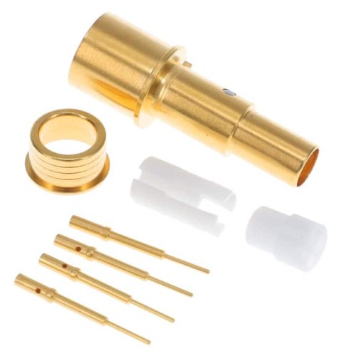 QUADRAX PIN CONTACT IMPEDANCE