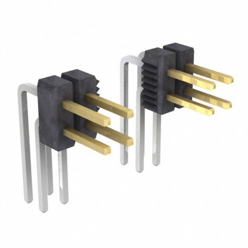 CONN HEADER R/A 22POS 2.54MM
