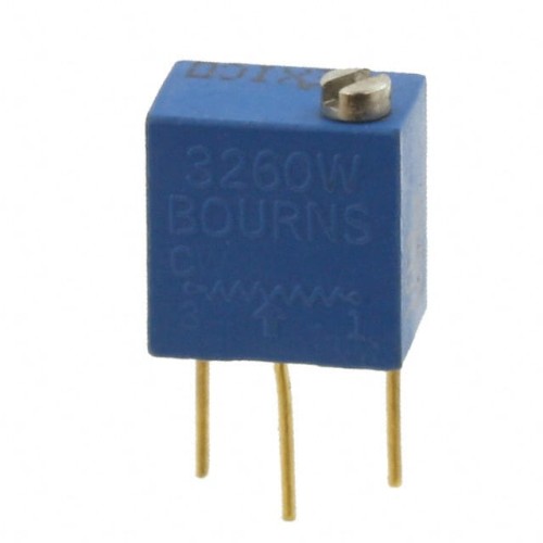 TRIMMER 2K OHM 0.25W PC PIN TOP