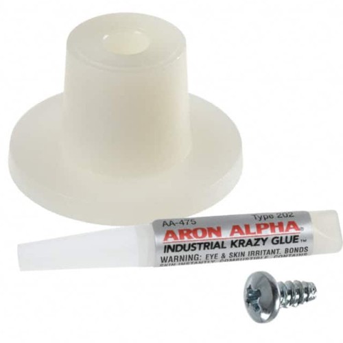 STNDOFF/SCREWS 100 PC W/ADHESIVE