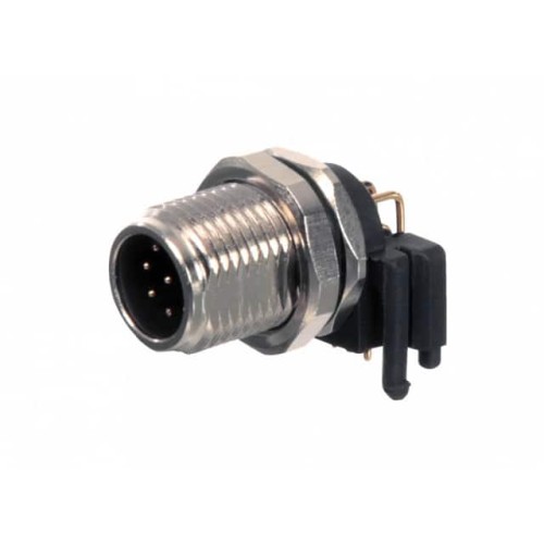 CONN RCPT MALE 12POS GOLD SOLDER