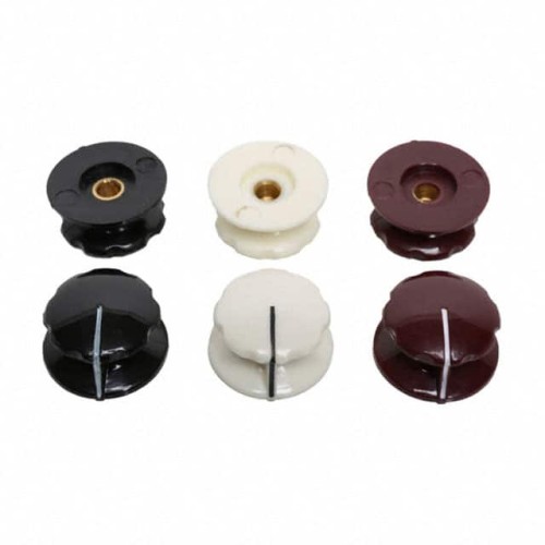 VINTAGE CONTROL KNOB BURGUNDY