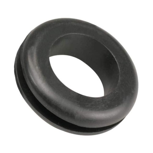 GROMMET 0.495" ELASTOMER BLACK