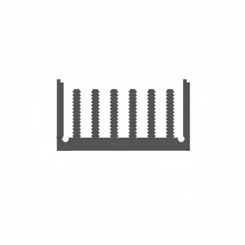 EXTRUDED HEATSINK 82X40MM