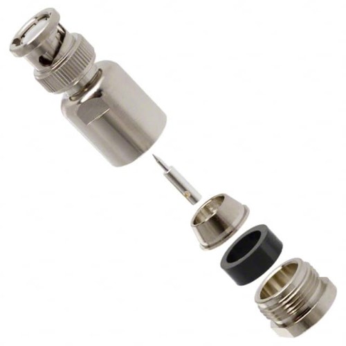 CONN BNC PLUG STR 50 OHM SOLDER