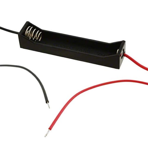 BATT HOLDER AAAA 1 CELL 6" LEADS